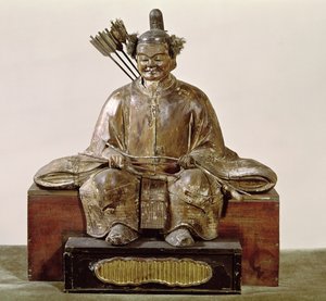 室町時代の祭祀衣さだいじん（ポリクロームウッド）